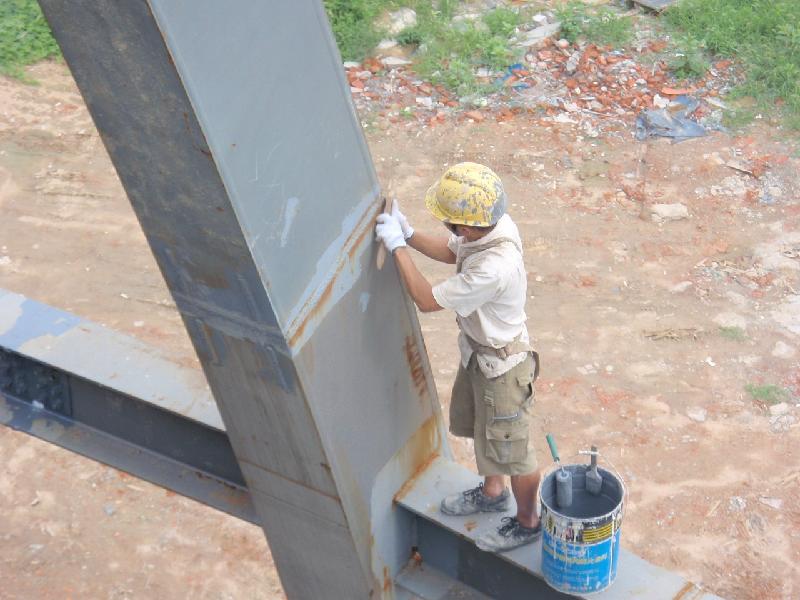 鋼結(jié)構防火涂料施工